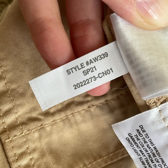 J. Crew Foundry Chino Coveralls Jumpsuit W’s 2 Khaki AW339 Minimalist Utility - Picture 12 of 16